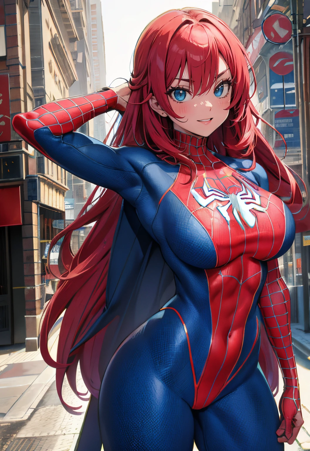 white spiderman logo