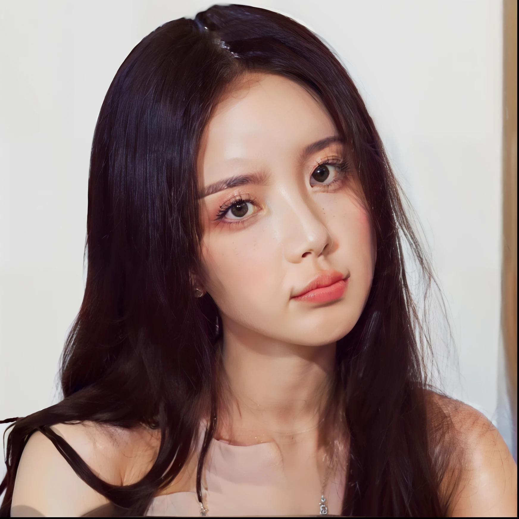 Un primer plano de una mujer con cabello largo y negro y una camisa blanca, Retrato Jisoo Blackpink, Jisoo de Blackpink, Jisoo de Blackpink, Parque Ji-min, Lee Ji-eun, Lee Ji - Eun, Heonhwa Choe, Retrato de Jossi de Blackpink, Actriz femenina de Corea, Blackpink Jennie, Artista coreano, Linda actriz coreana