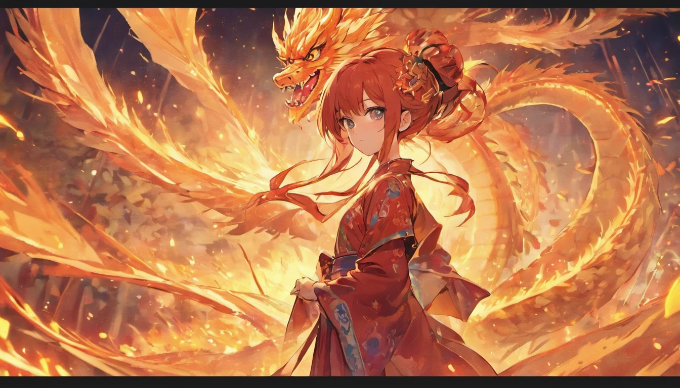 Very beautiful Chinese Year of the Dragon scene,Large depth of field perspective,Vivid effects and details,Excellent picture quality,A high resolution