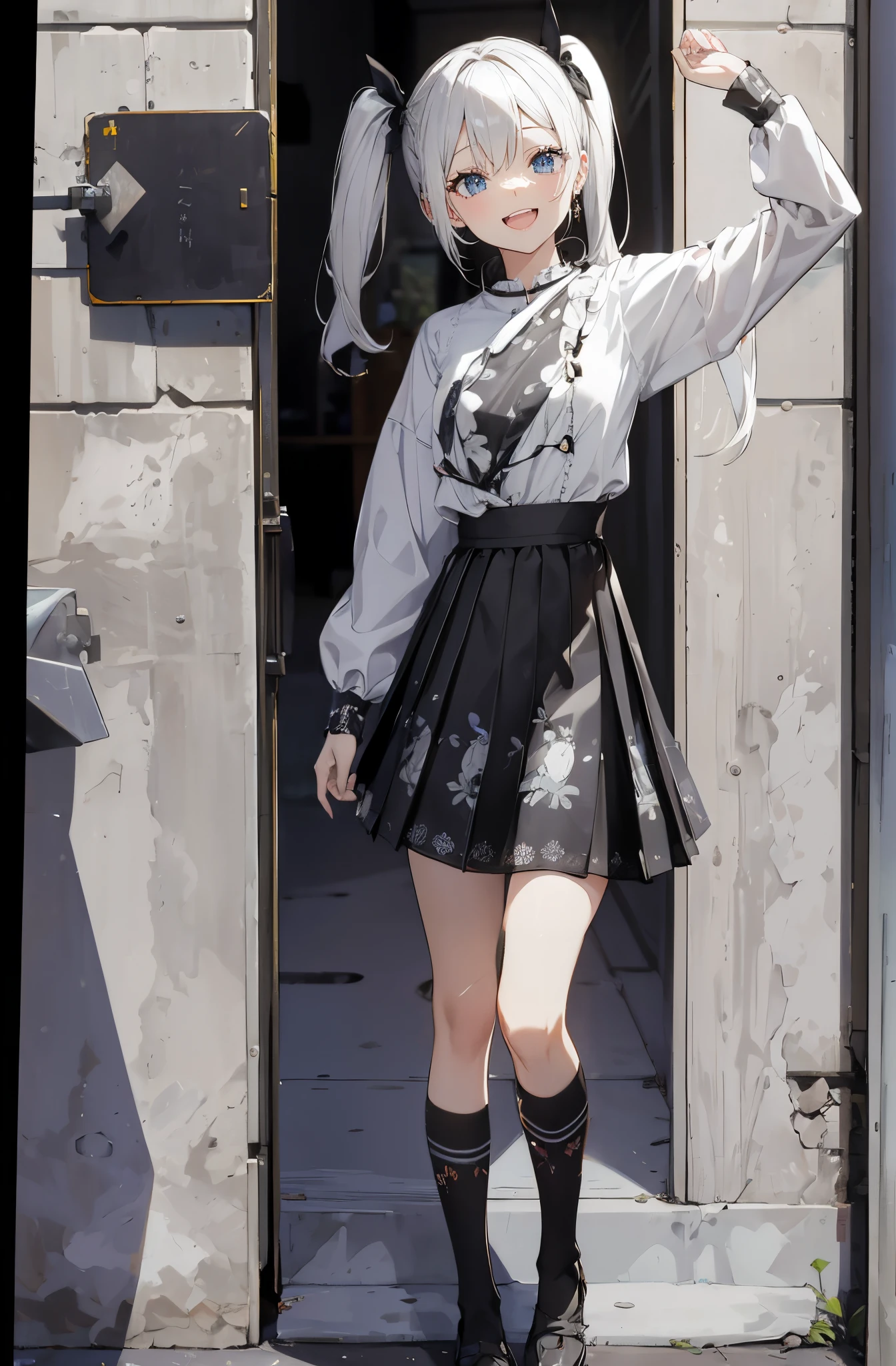 Black knee-length socks