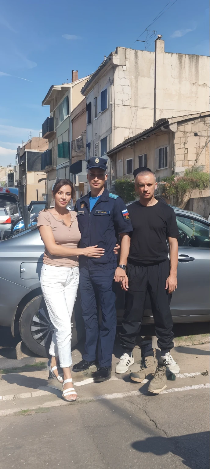 Background replacement, military unit, Kemi, Beautiful street