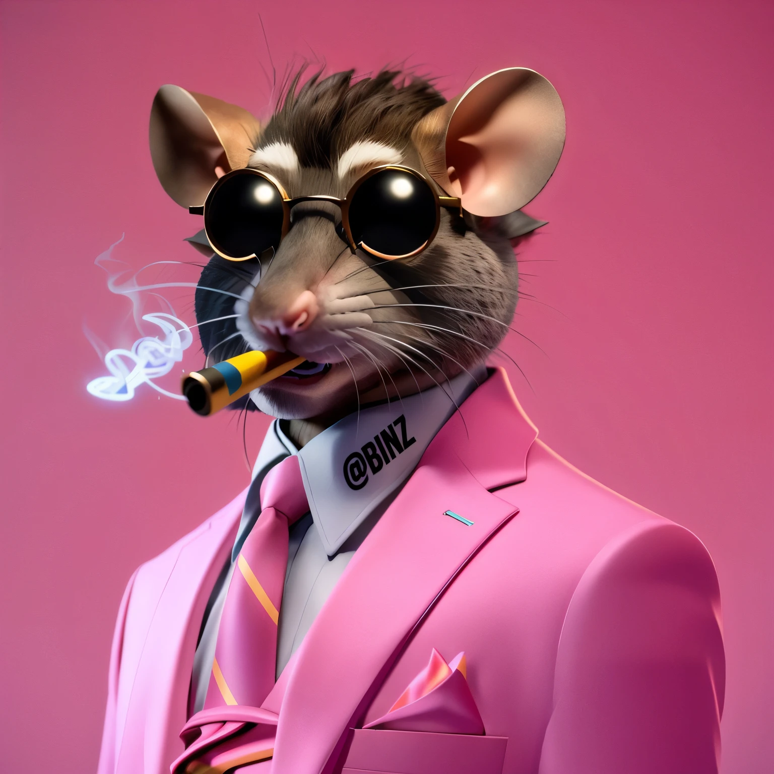 Round mouse head