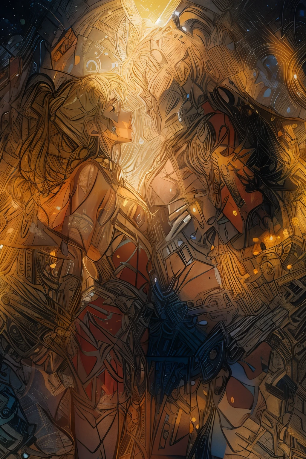 kissing