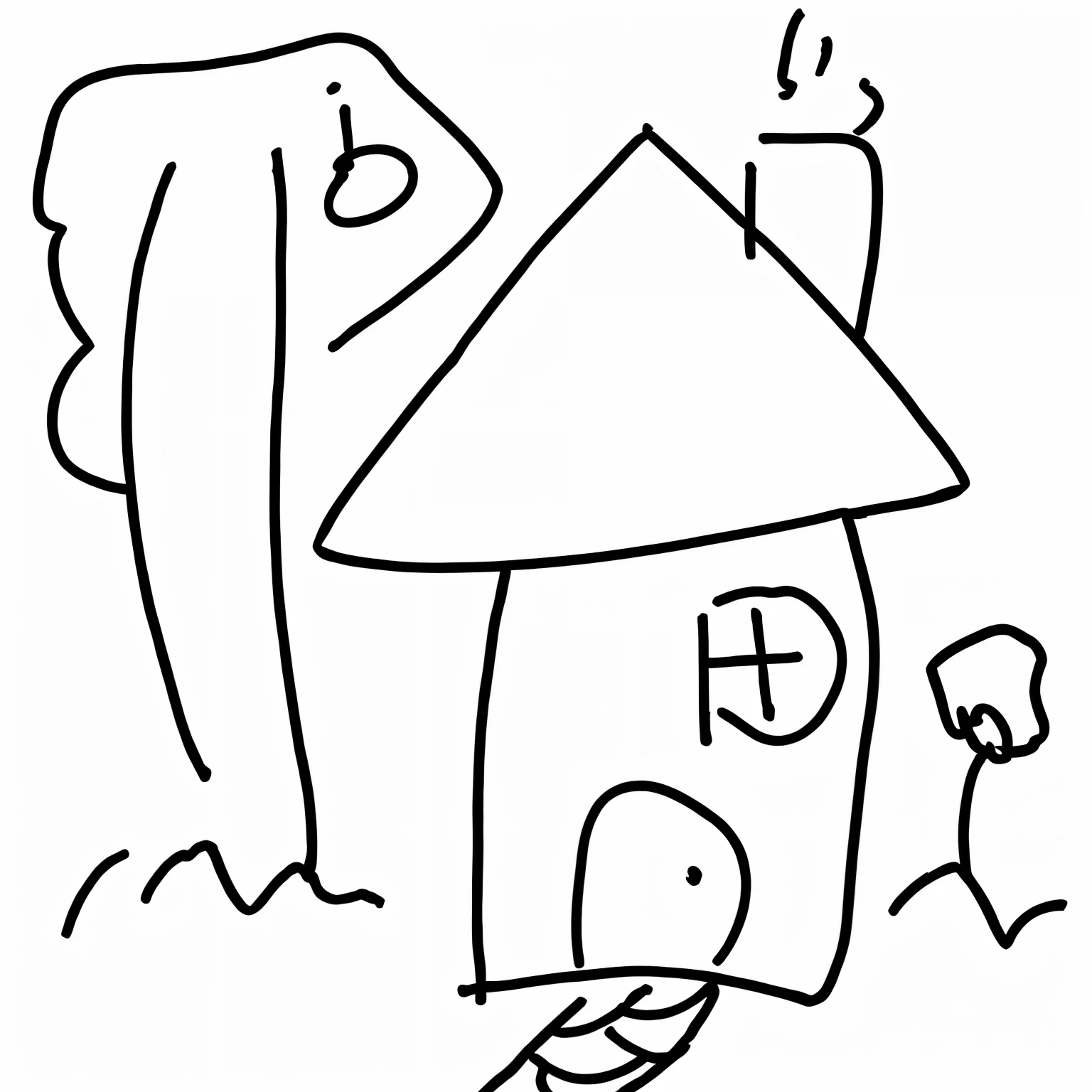 cottage in the forest，great outdoors