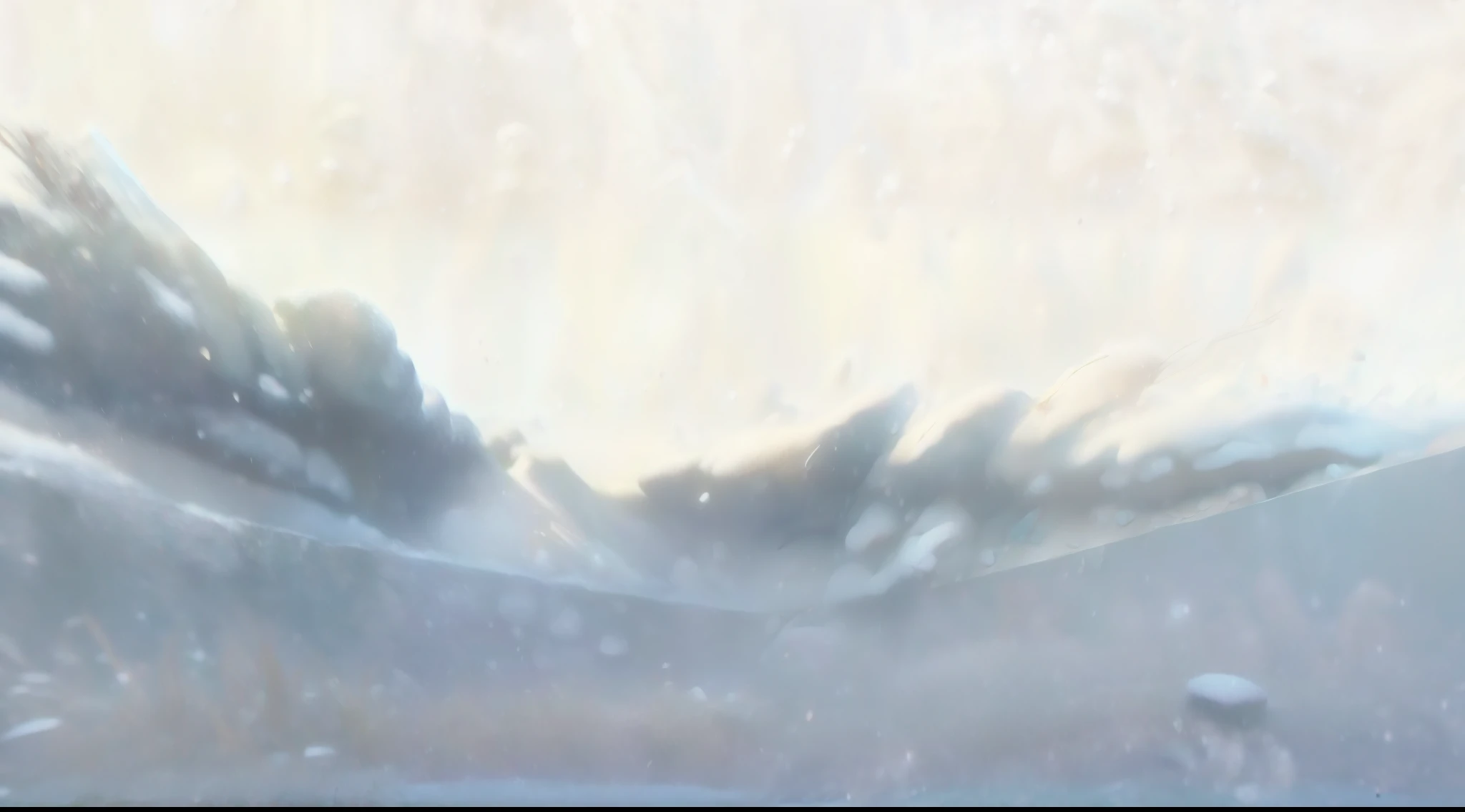 Snowflakes splashing on the snow slope,Snowflakes splashing,christmas