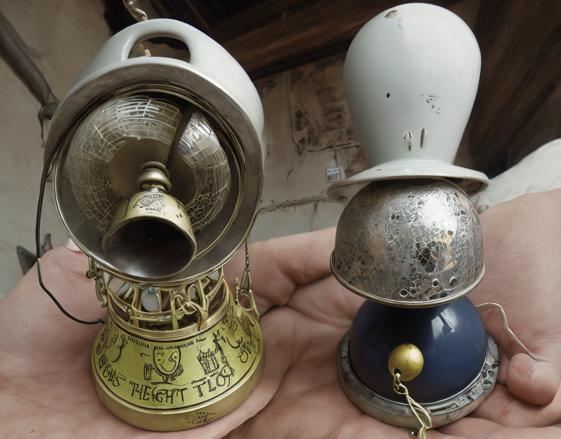 Touch a calling bell danger horror