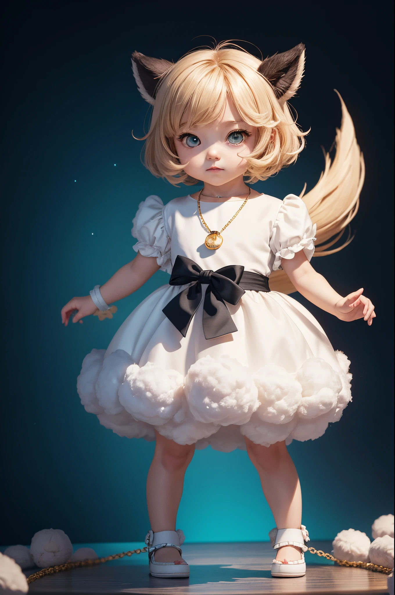 8K,Cute little surreal male sheep with golden eyes wary necklace、Chibi、male child,Adorable and fluffy、Logo Design、comic strip、cinematic lighting effect、A charming、3D Vector Art、Cute and quirky、Fantasyart、bokeh dof、handdraw、digitial painting、Soft lighting、Isometric style、4K resolution、photo realistic render、Highly detailed clean、Vector image、A photorealistic masterpiece、professional photograpy、Simple space background、Flat white background、 isometry、vivid vector,Stand on both feet,