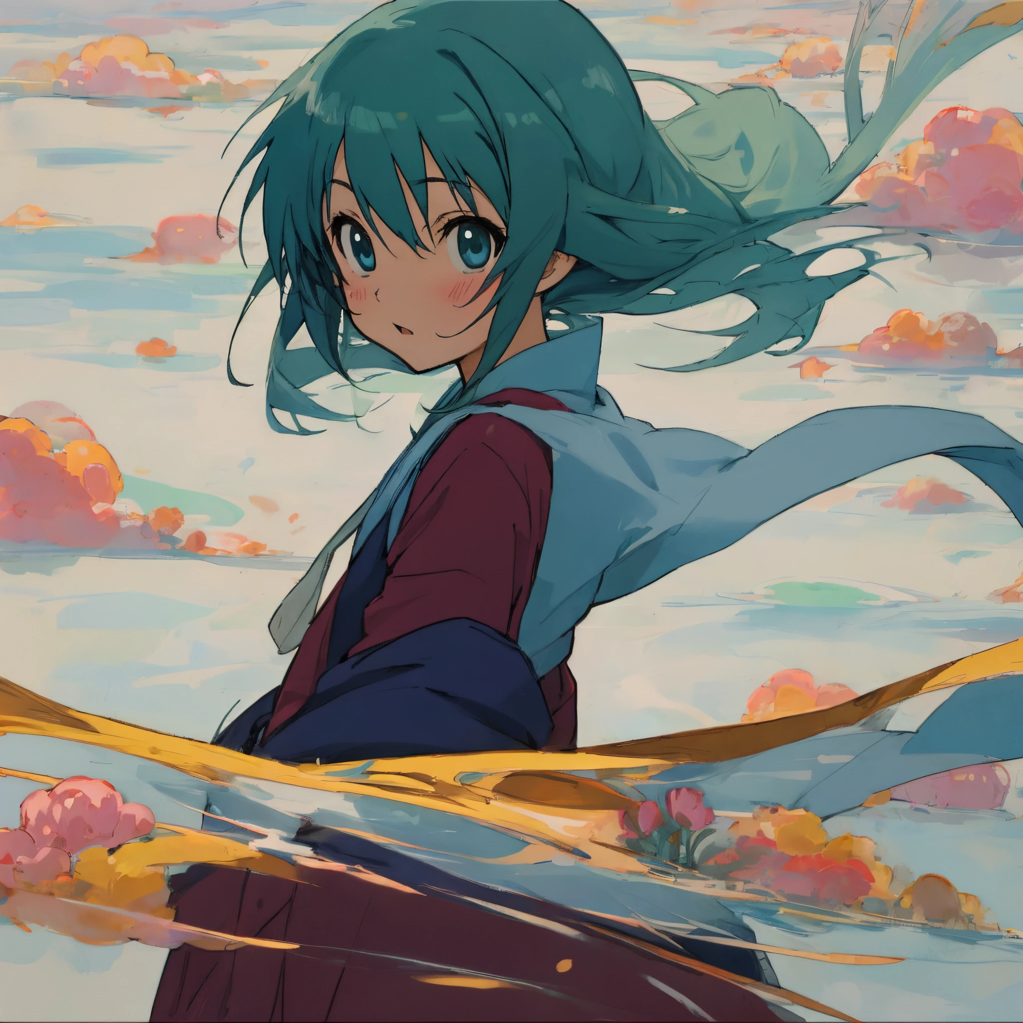 Anime-style girl