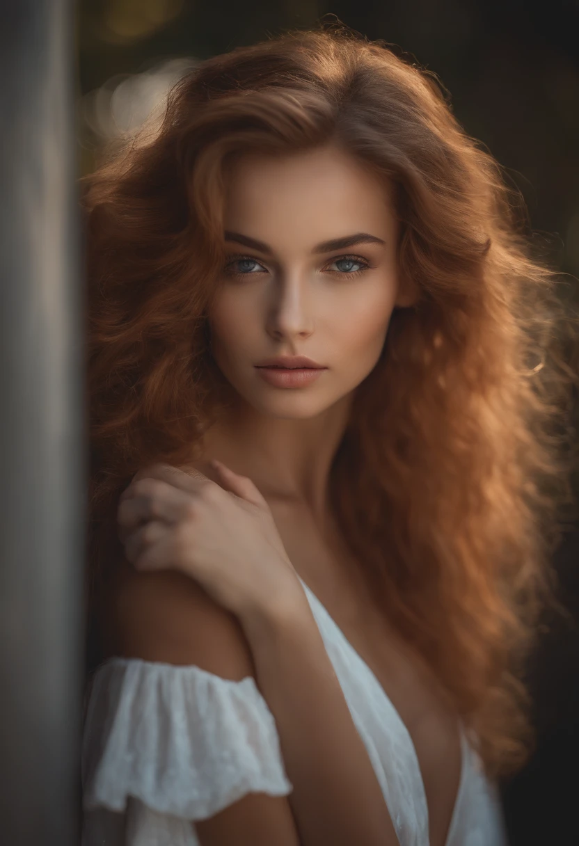 Photo of the beautiful girl at the age of 18, Pastellfarbenes Haar, Sommersprossen sexy, beautiful, close up, Jung, DSLR, 8K, 4K, Ultrarealistisch, realistisch, natural skin, Strukturierte Haut