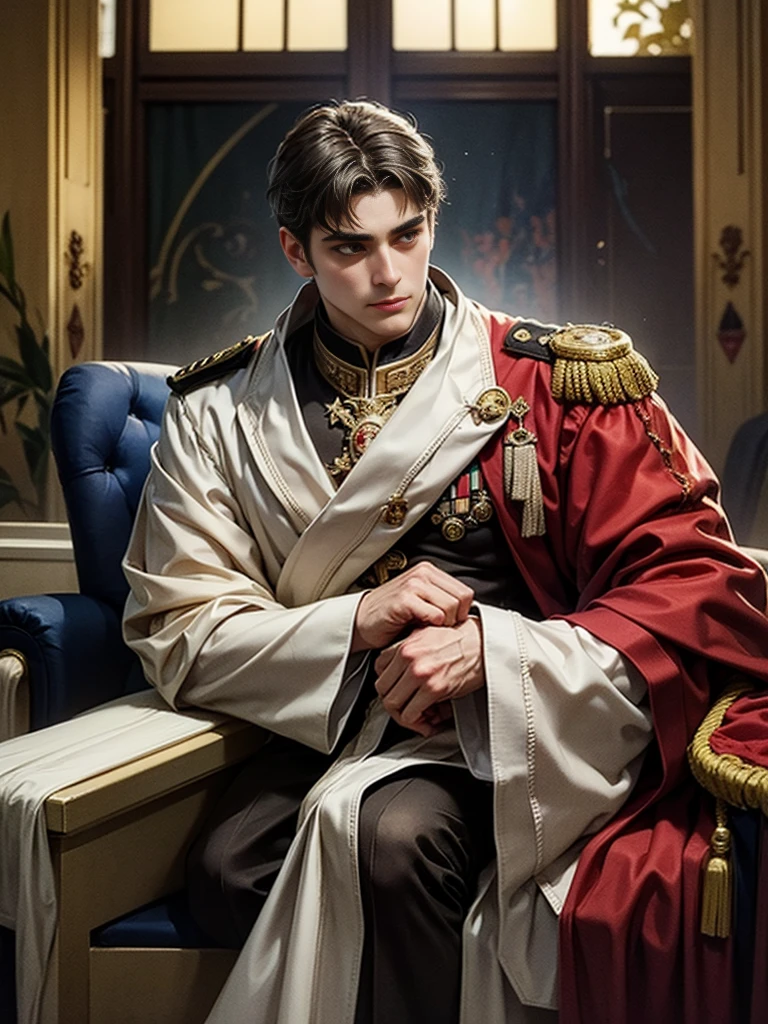 Constantine the Great had military experience from a young age.、Participated in battles under Emperors Diocletian and Galerius。He was promoted through the ranks of the military, including gaining the rank of officer.、He achieved a high status through his military exploits.。 On the other hand、Constantine had a father named Constantius Chlorus, who was vice emperor of the Western Empire.。From this he「prince」considered as、It can be said that he had a high-ranking military position.。Constantine's fatherhood gave him special status.、The possibility of future succession to the imperial throne was also considered.。 however、Constantine actually became emperor after his father's death.、after he became emperor。Constantine's own military exploits and political skill、he established himself as emperor。その際、His military experience and high-ranking military status、It is thought that this was a factor that increased the loyalty of his supporters and military.。