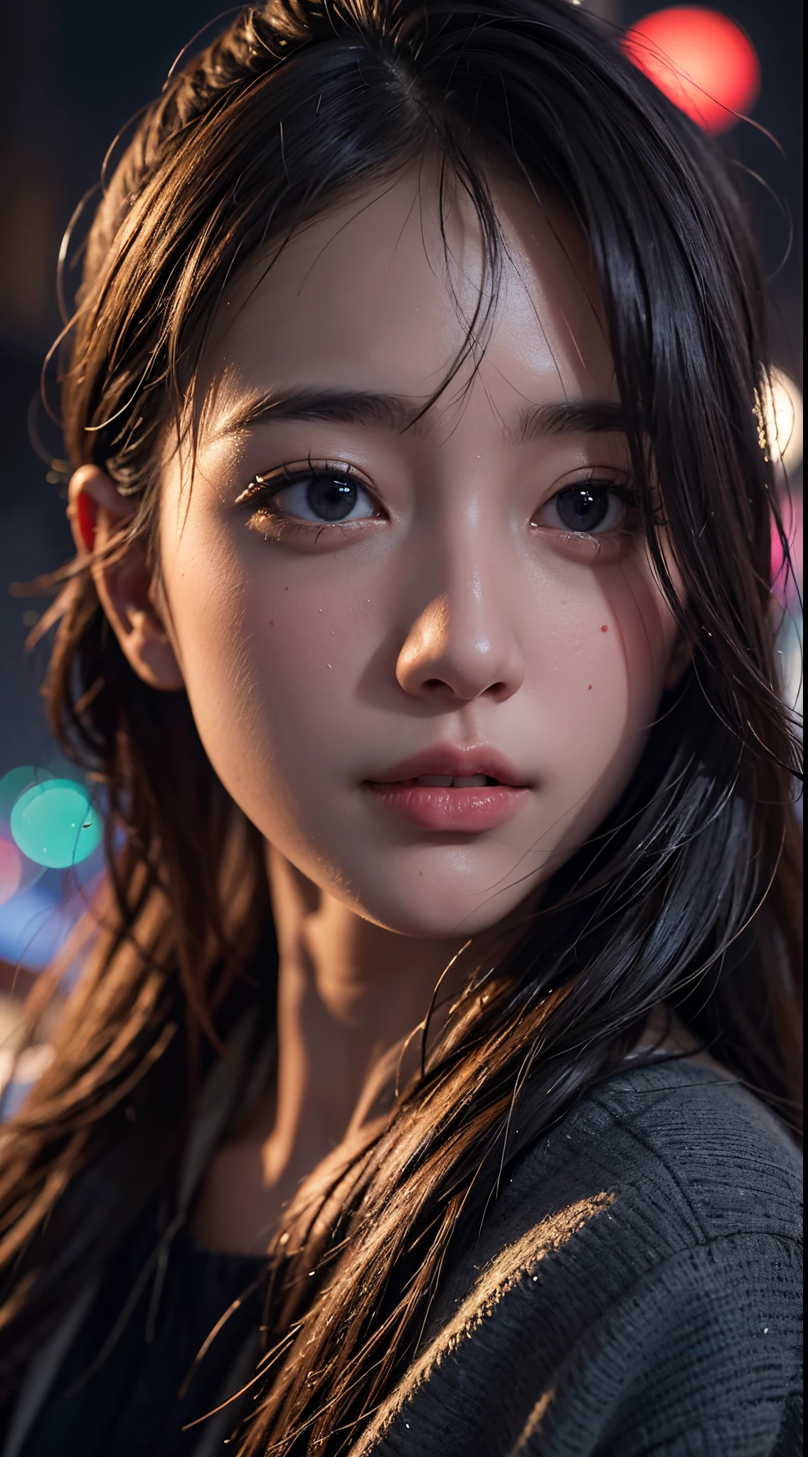 
a close up of a person with a halo on their head, cyberpunk art by Yuumei, pixiv contest winner, fantasy art, digital art on pixiv, anime art wallpaper 4 k, anime art wallpaper 4k, anime art wallpaper 8 k, ross tran style, 4 k manga wallpaper, beautiful anime artwork, ross tran!!!, digital anime art