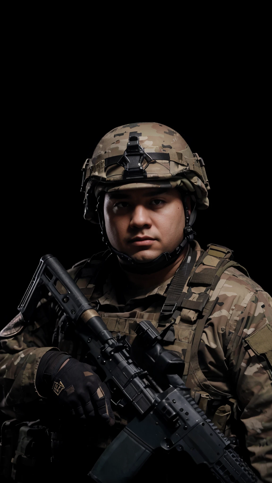 a fat soldier