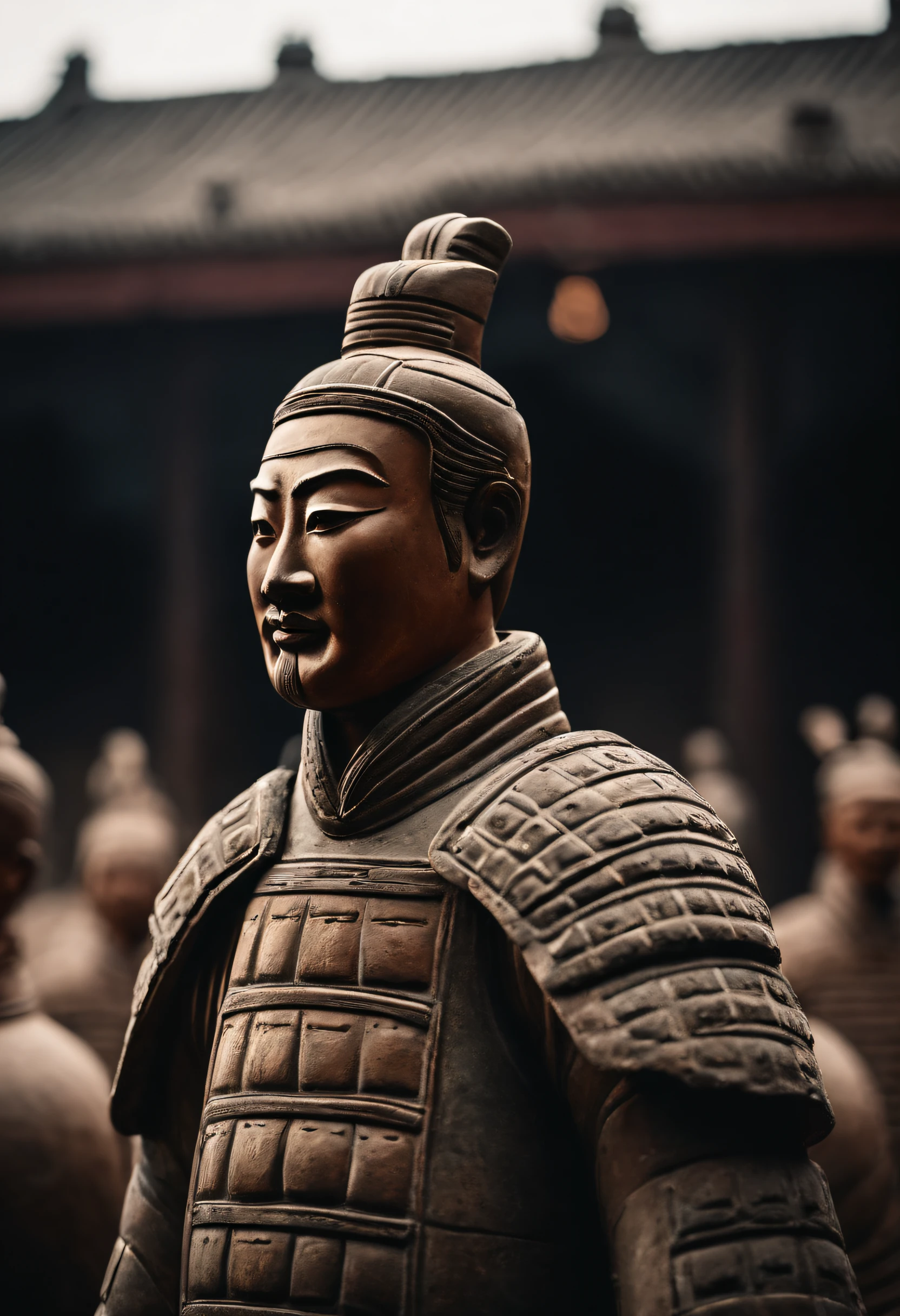 filmposter,,terracotta warriors,A lone