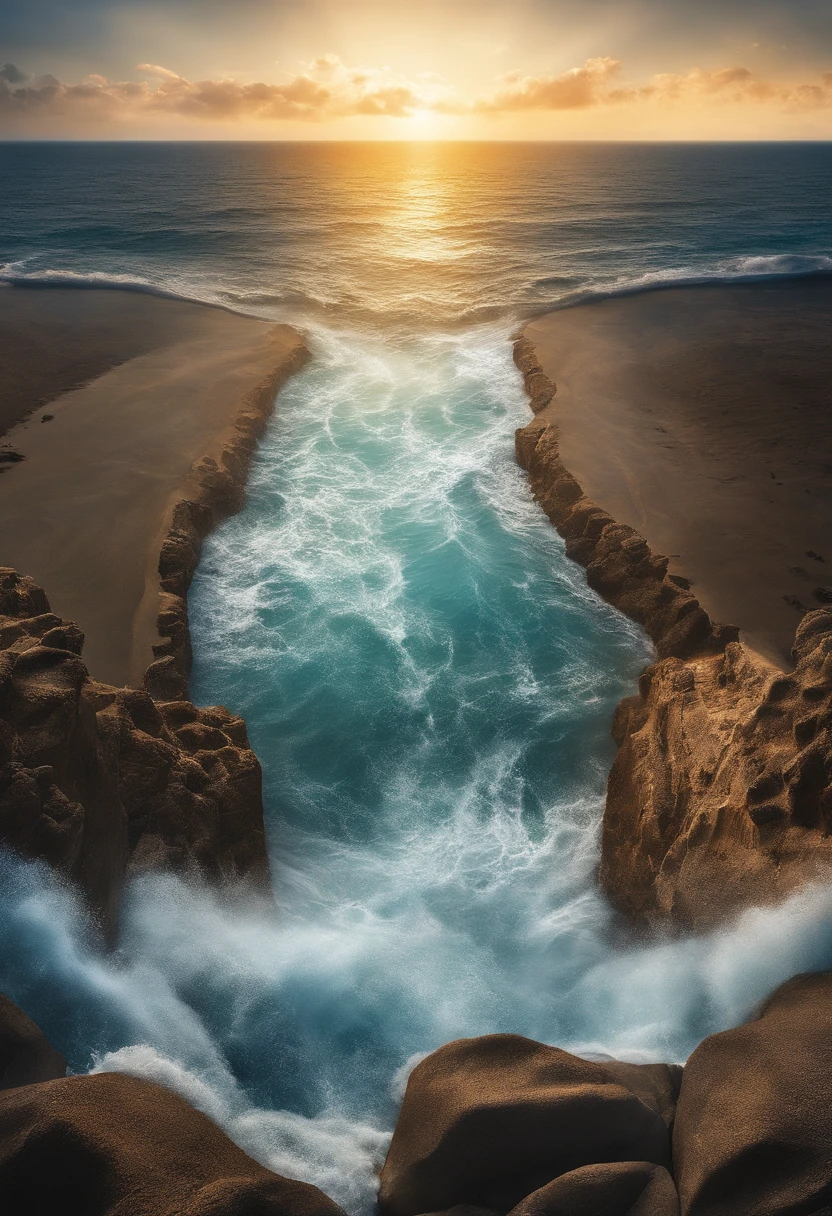 The Exodus of Moses、600,000 people々There are huge walls of water on both sides........、.、separate the water、divide water into left and right、A great crowd divides the sea in two、Dividing the ocean、the sea rises、The sea rises from side to side、divide the sea in half、push away the ocean and divide it in half、Use magic to push the ocean away and split it in half.、Use magic to push the ocean away and split it in half.、The sea rises from side to side