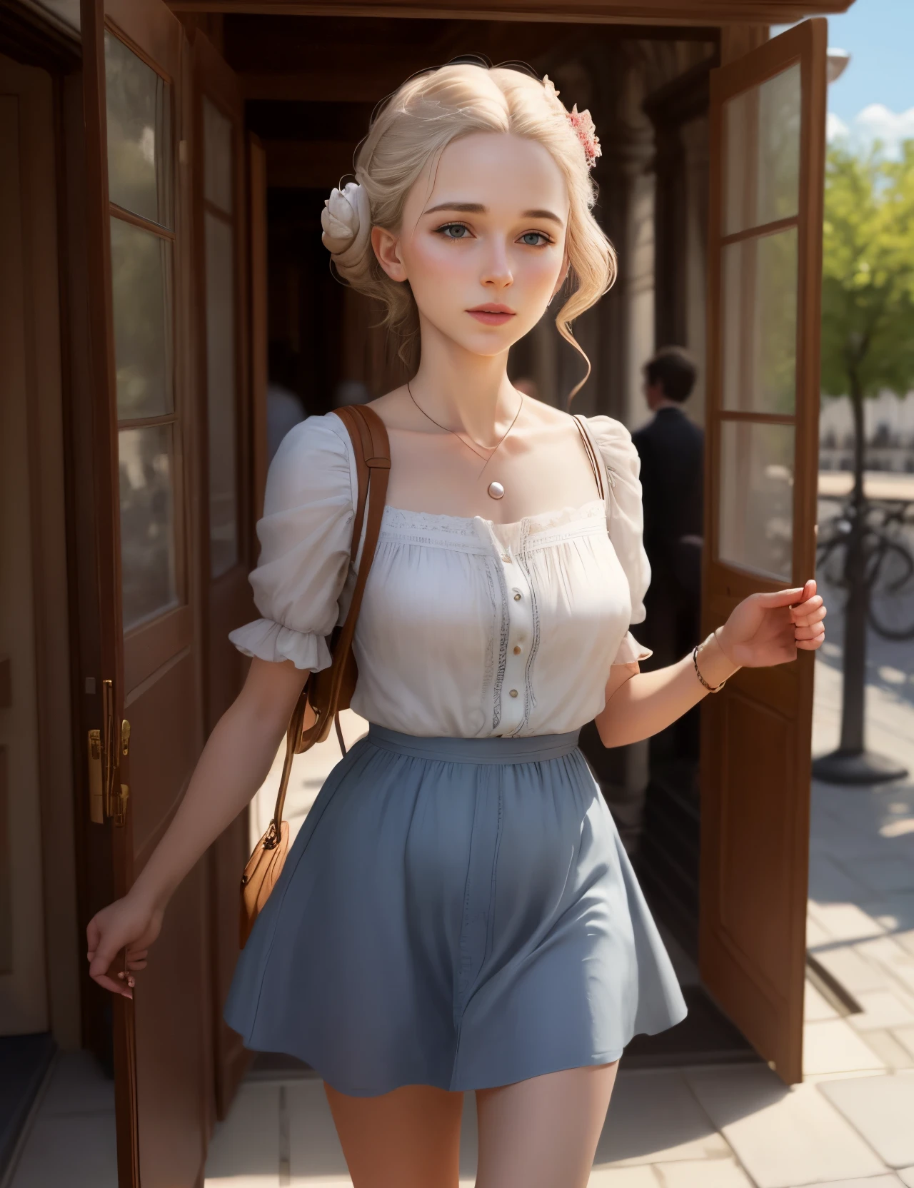 Personnage feminin realiste