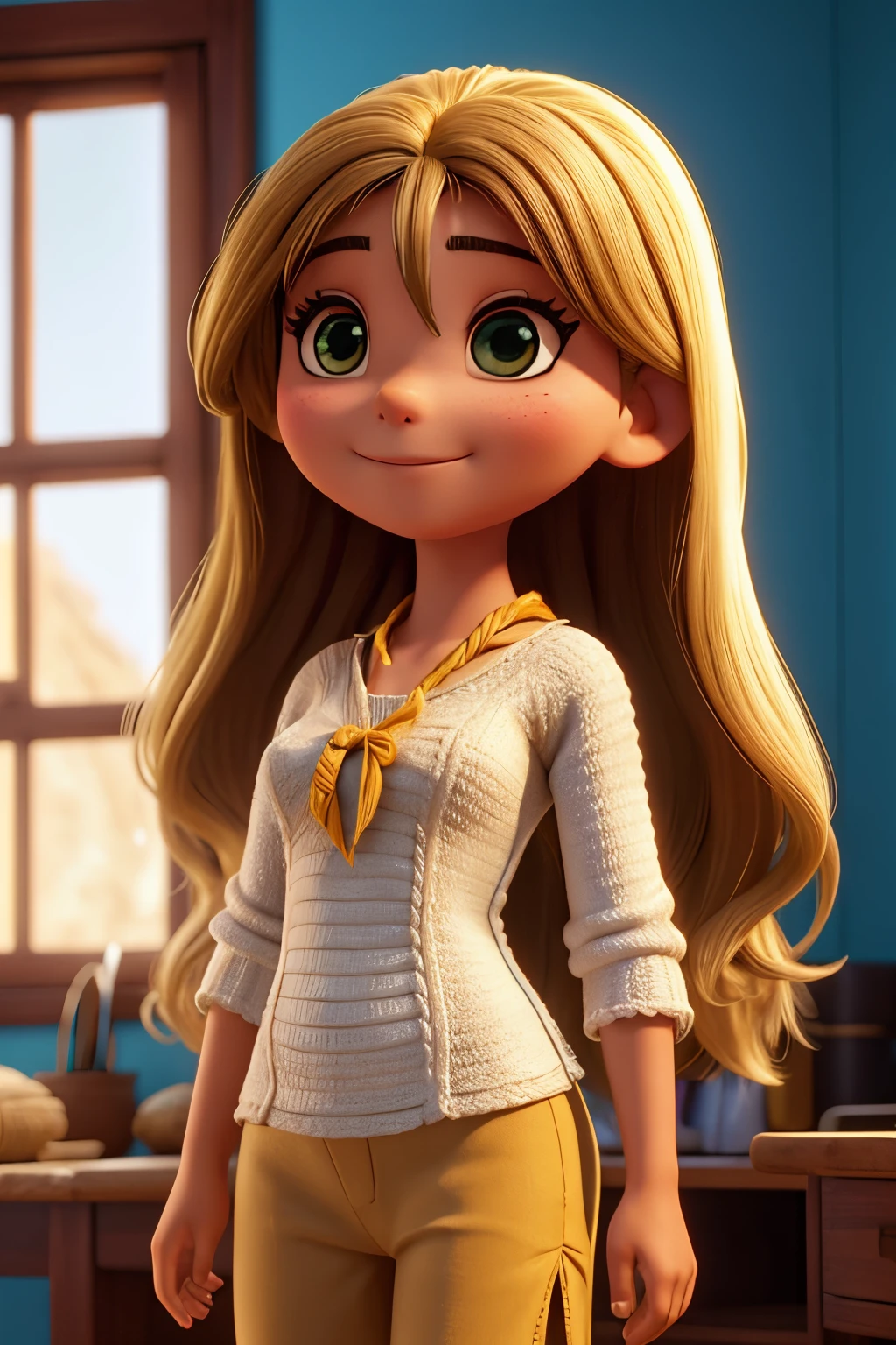 garota magra, Straight hair without bangs down to the neck, pele parda que ama crochetar.