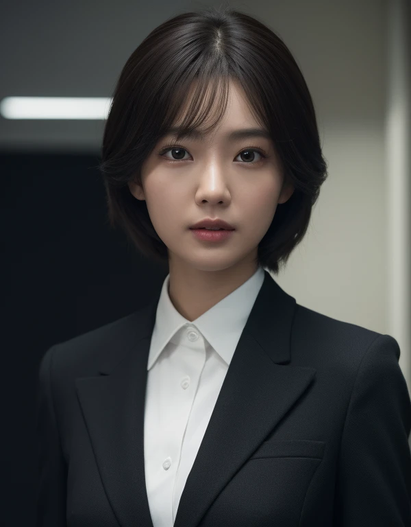 Ultra Detail, High resolution, ultra-detailliert, Best Quality, amazing, of the highest quality,统一 8k 壁纸, Cinematic lighting, japanes,OL,In the office,Recruit Suit