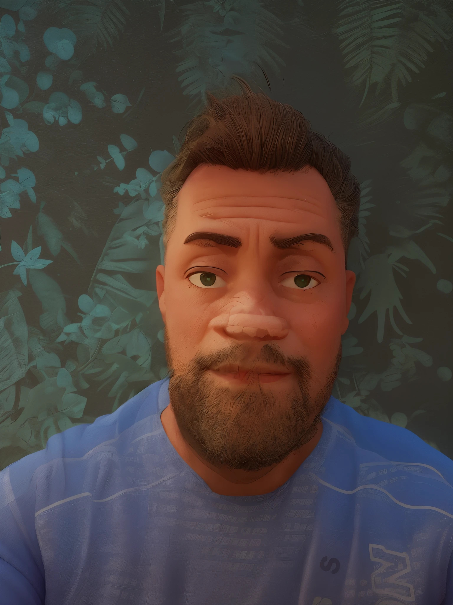 homem com barba e camisa azul sorrindo, david rios ferreira, icaro carvalho, Streamer do Twitch / Jogador Ludwig, imagem do avatar, Postagem no Reddit, Fotografia selfie 8k, foto de perfil headshot, 3 6 anos, imagem de perfil, 38 anos, foto do perfil, foto de perfil, jony ives, Marcos Silvestri, andre shulze