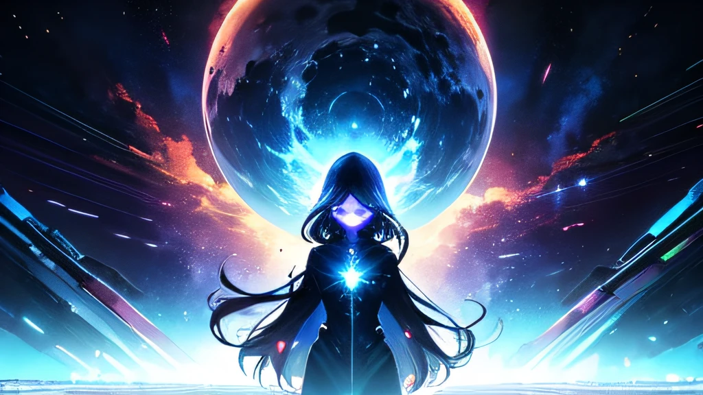 Cosmic entity, universe, front
