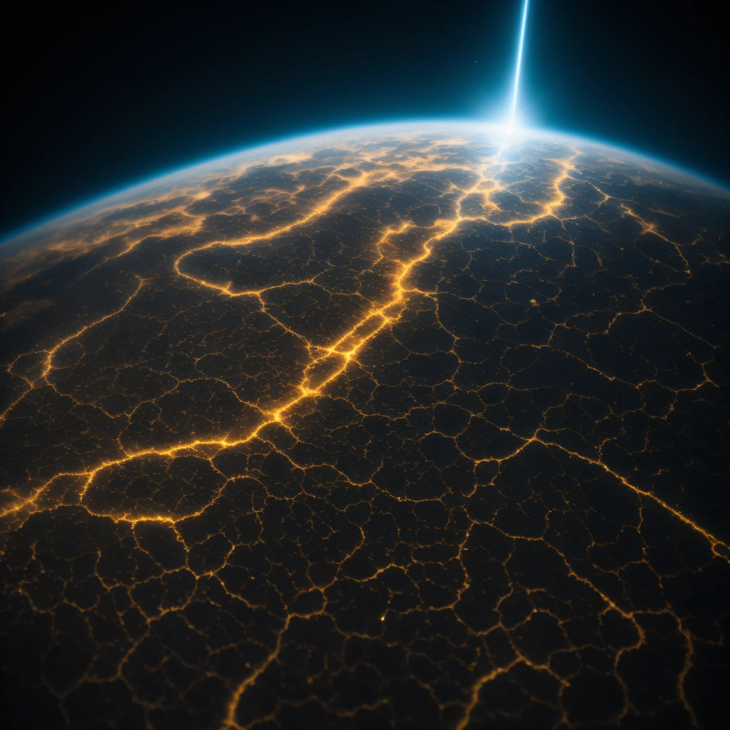 The Great Rift Valley region of the Martian Mo River alluvial plain,Rock Sugar Onyx nuclear-powered command gunboat Black Gold Cruiser Tower Snow Red Marble Glow Space Station 1:3 Models,starrysky,Cyberpunk art of a,Rembrandt light,Detail portrayal,macro shot,surface reflection,high definition detail,Dingdall effect,Light and shadow intensification,The light shines,particle fx,3D modeling,Surface reflected light,detail-rich,The texture is delicate,Strong visual impact,Hyper-detailing,A high resolution,high saturated,Ray traching,Light and shadow effects,16K smooth,A high resolution