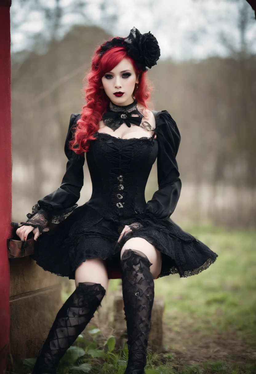 full body seen、Raw photo、Mine Makeup、Gothic ta、ssex、Shaved、large full breasts、Goth Lolihion