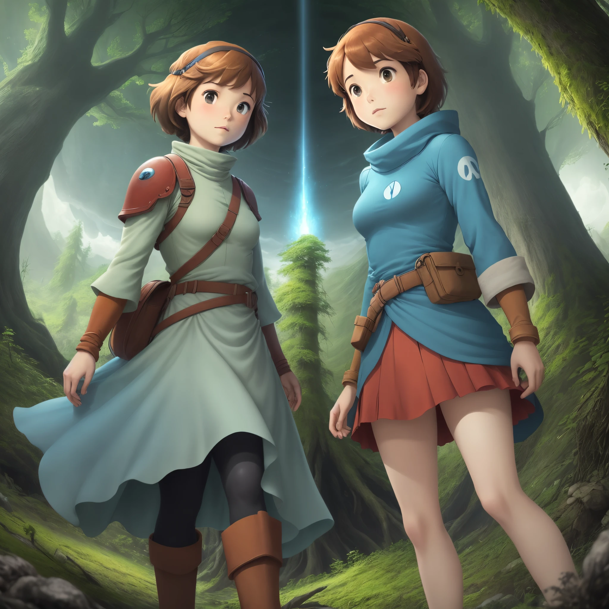 "Nausicaä of the Valley of the Wind" is a Japanese animated film directed by Hayao Miyazaki. It is set in a post-apocalyptic world where a young princess named Nausicaä tries to bring peace between warring factions and protect the environment from destruction caused by toxic forests. The film explores themes of environmentalism, pacifism, and the power of nature.