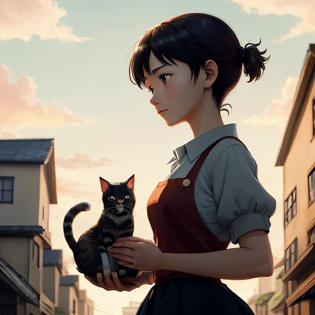 "Kiki's Delivery Service" is a Japanese animated film that tells the story of a young witch named Kiki. In this coming-of- tale, Kiki leaves her home at the age train as a witch and establish her own delivery service in a new town. With her talking cat Jiji by her side, Kiki faces various challenges and learns valuable life lessons as she navigates the ups and downs of running a business and finding her place in the world. The film explores themes of independence, friendship, and self-discovery, making it a beloved classic among anime fans worldwide.