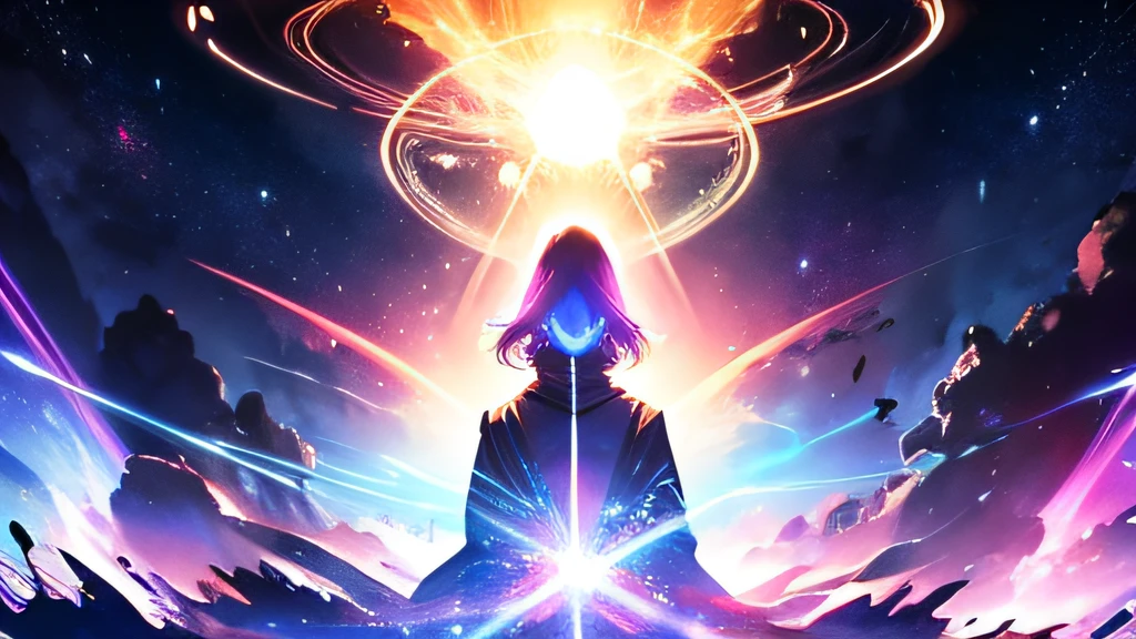 Cosmic entity, universe, front