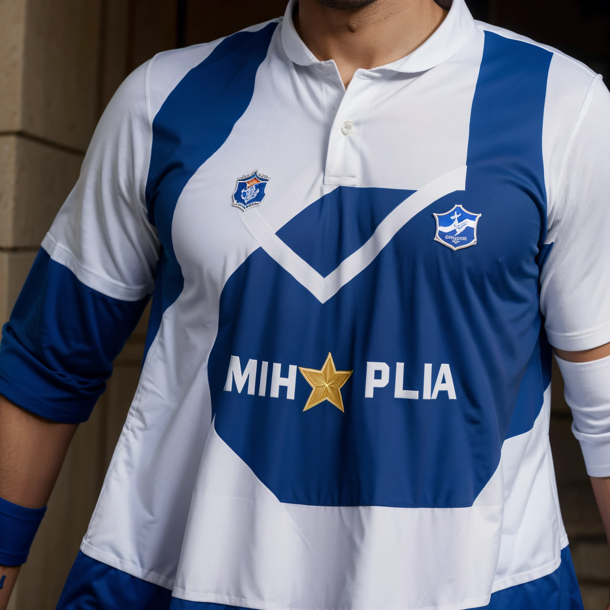 Criar camisa do cruzeiro esporte clube inspirada na bandeira do clube mesclando com a bandeira do Brasil e de minas gerais