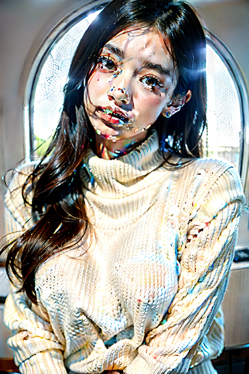 1个Giant ?????? Girl,Sweaters,white backgrounid,