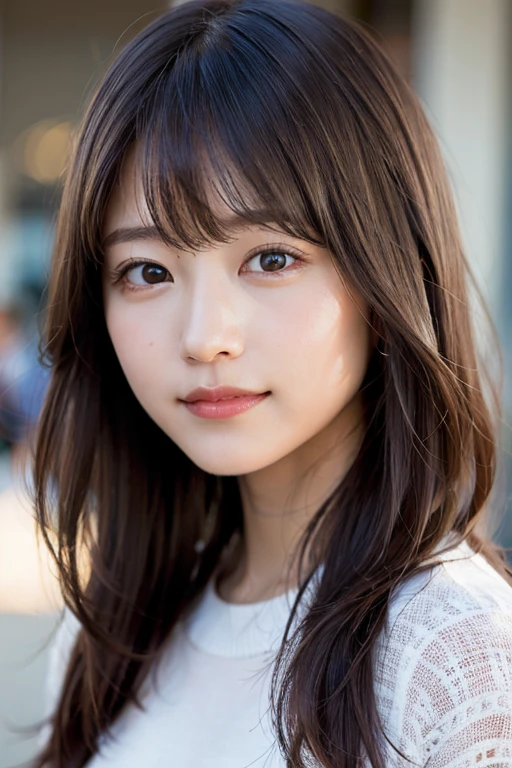 (10、RAW photography、beste-Qualit、masterpice:1.2)、(Realstic、photorealestic:1.37)、ultra-detail、ultra-high resolution、1 girl、Watch the audience、beautiful detailed face、A smile on his face.、constriction、(slim waist) :1.3)、shirt、beautiful detailed skin、skin texture、floating hair、Professional lighting、eyeglasses、The entire human body、brunette hair