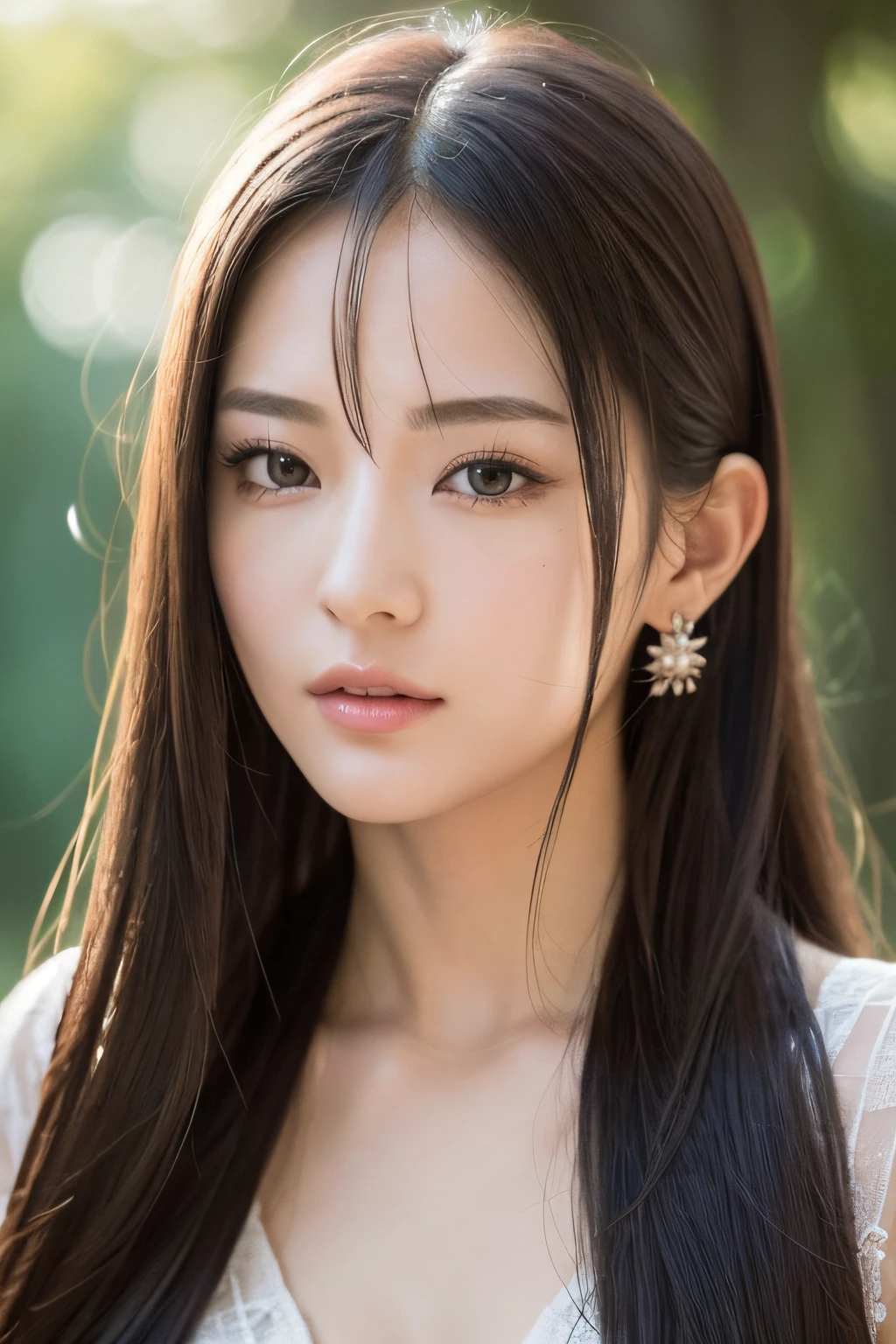 Focus on people。Create and express the best shining composition of the person in a realistic way。((masterpiece))、(((top-quality)))、((ultra-detailliert))、(A hyper-realistic)、(highly detailed CGillustration)、(extremely delicate and beautiful)、Girl a masterpiece、top-quality、Realistic skin feeling、Realistic fabric、We will introduce a realist illustration focusing on the center front of girls with realistic and ultra-detailed eyes.。This is the absolute rule, and the following sentence expresses the image quality。 The greatest painter in human history meets an unparalleled beauty、It is the greatest masterpiece in the history of the Inuiku Ichigo, which depicts the most beautiful figure of a lifetime.。 Create stunning anime artwork that is currently trending on seaStation、Introducing exquisite beauty and seductive aesthetics。Hair is tied up