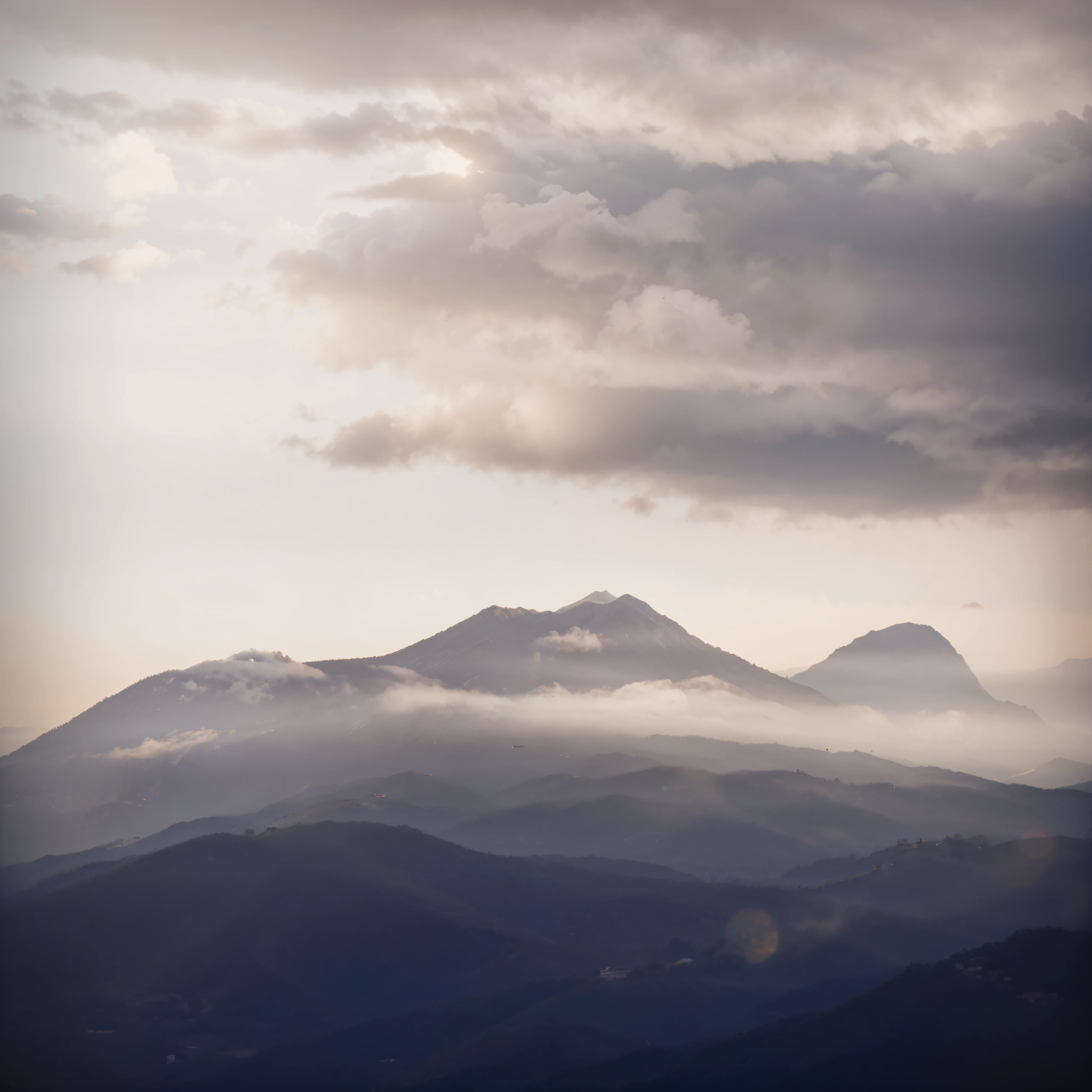 Hidden in clouds