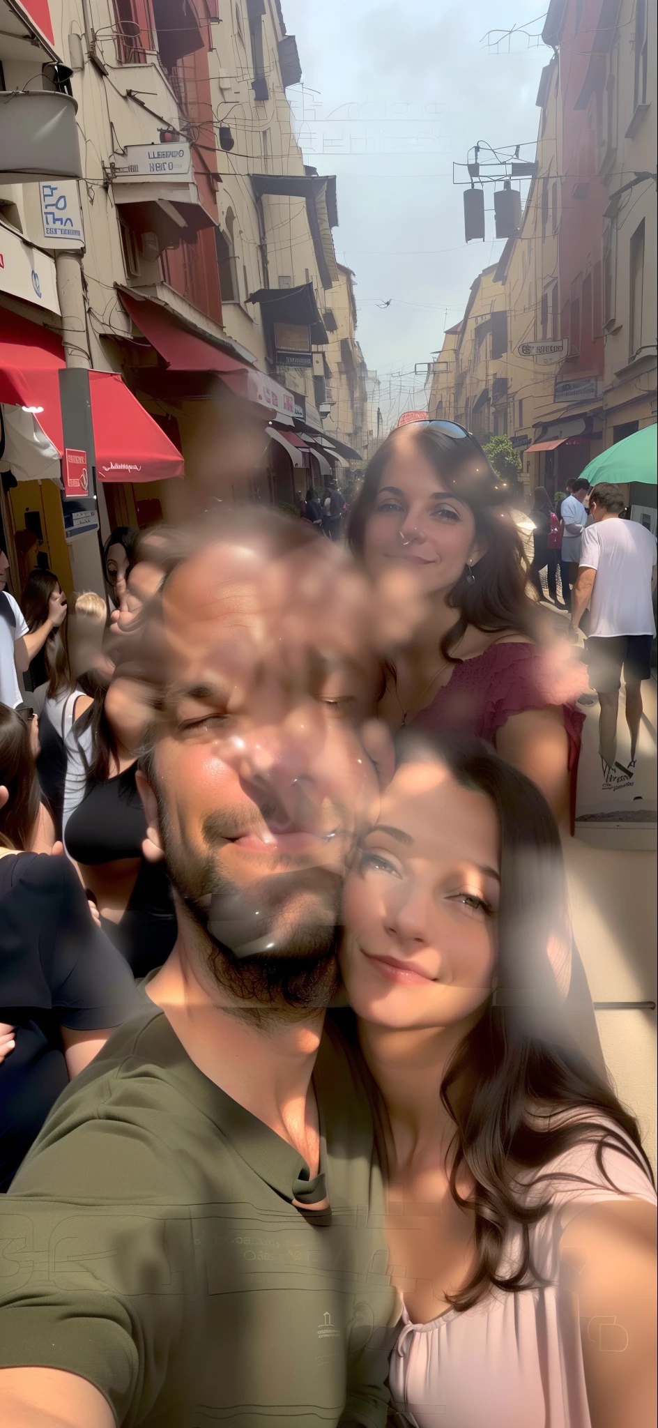 Foto de um homem e uma mulher posando para uma foto, Thomas Anthony e Malika Favre, Ghutra e Egal, imagem de perfil, WPOL e Sarasti, Postagem no Reddit, Barabas Miklos e Hollosy Simon, Christophe Jovem Eytan Zana, Casal feliz, por Nele Zirnite, Directed by: Meredith Dillman