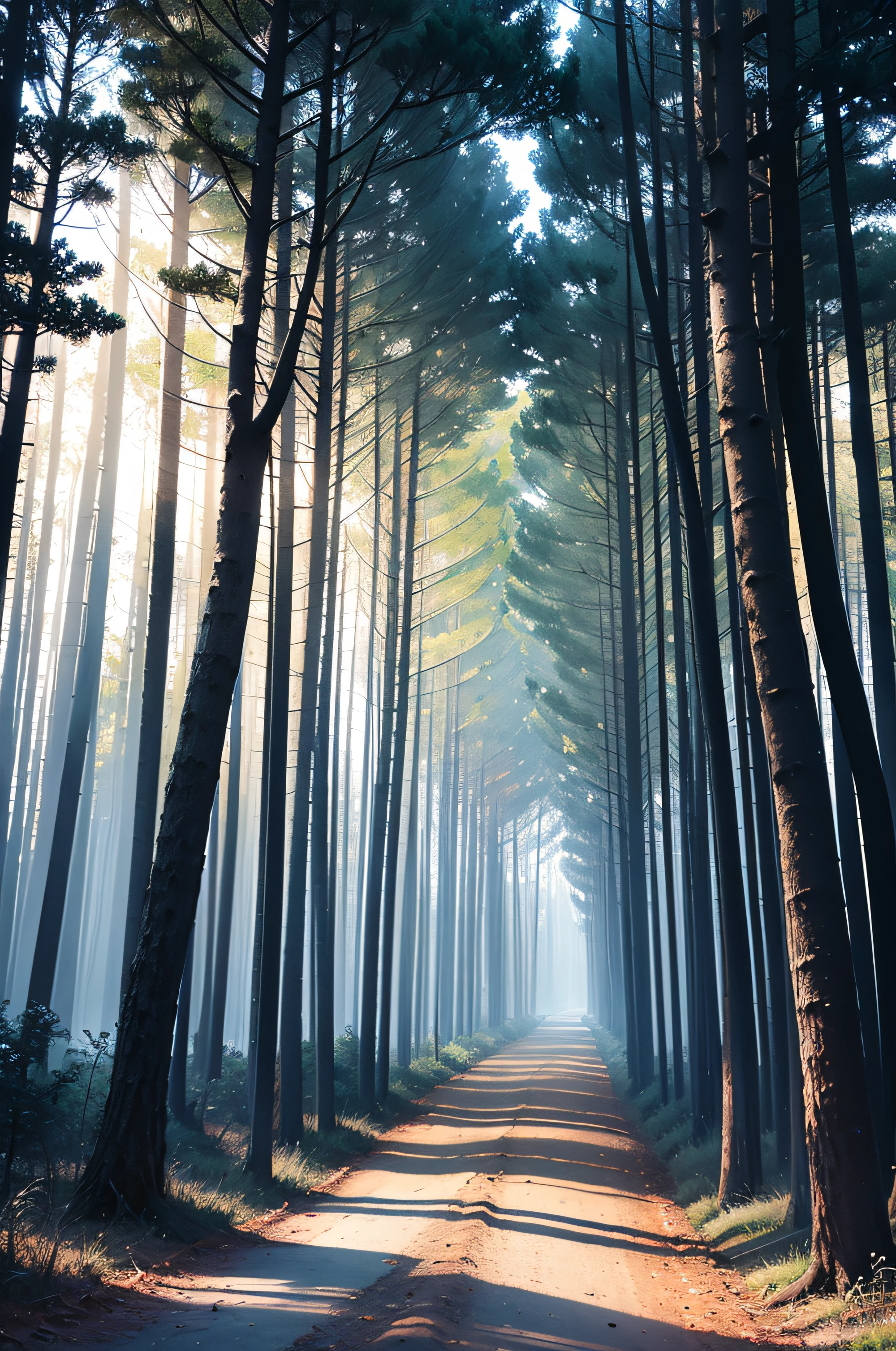 absurdres, highres, ultra detailed, (no human:1.3),
BREAK
, Create an image using a prism effect, with light refracting and creating a colorful, kaleidoscopic appearance.
BREAK
, Design an image with a fisheye lens effect, capturing a wide field of view with a distinctive, curved perspective.
BREAK
, Capture a forest path, with towering trees, dappled sunlight, and a sense of tranquility and natural beauty.
BREAK
, Illustrate a monochromatic world, using only shades of black, white, and gray to convey depth, emotion, and a striking visual impact.