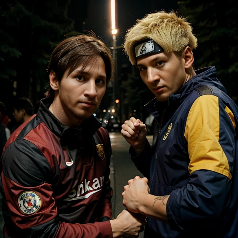 MESSI E NARUTO