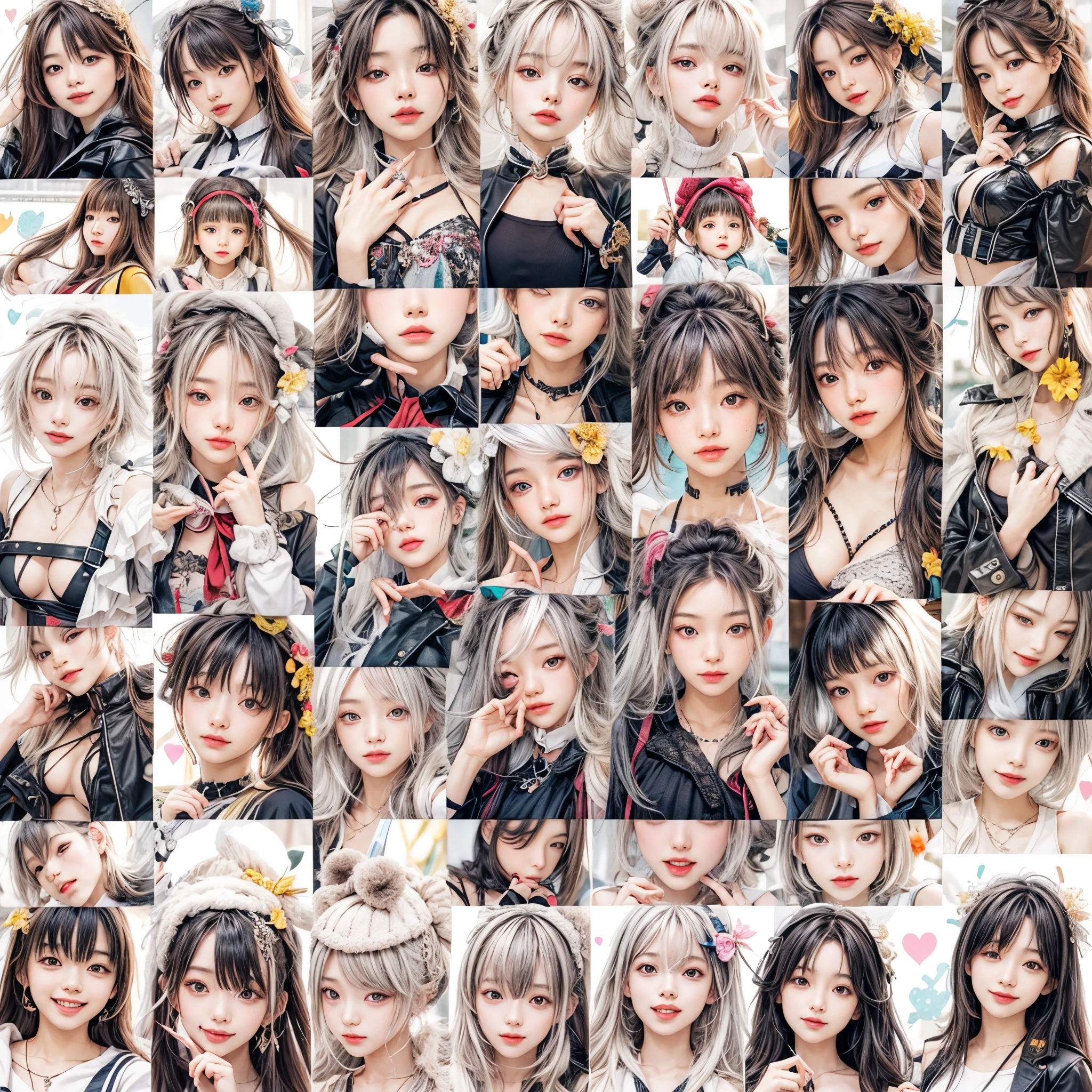 sexy junior idol、face variations