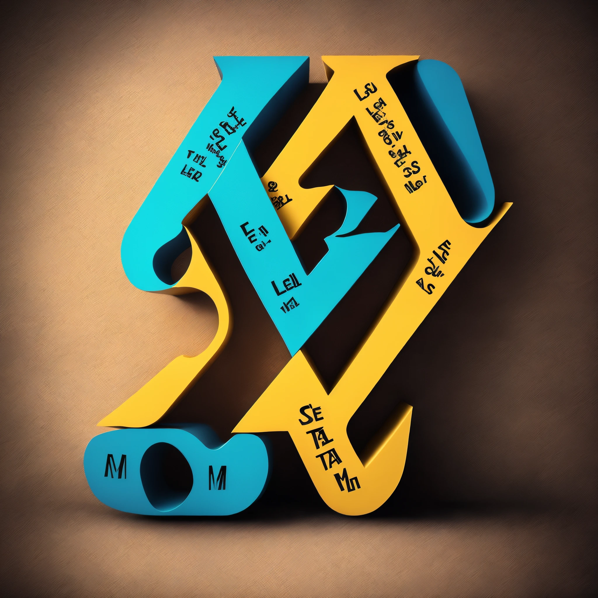 Que tal um design onde as letras D, S e C emergem de uma tela de cinema transparente ao fundo? You can give it a cinematic touch by adding shades of blue, red and yellow to the letters to represent the magic of cinema.