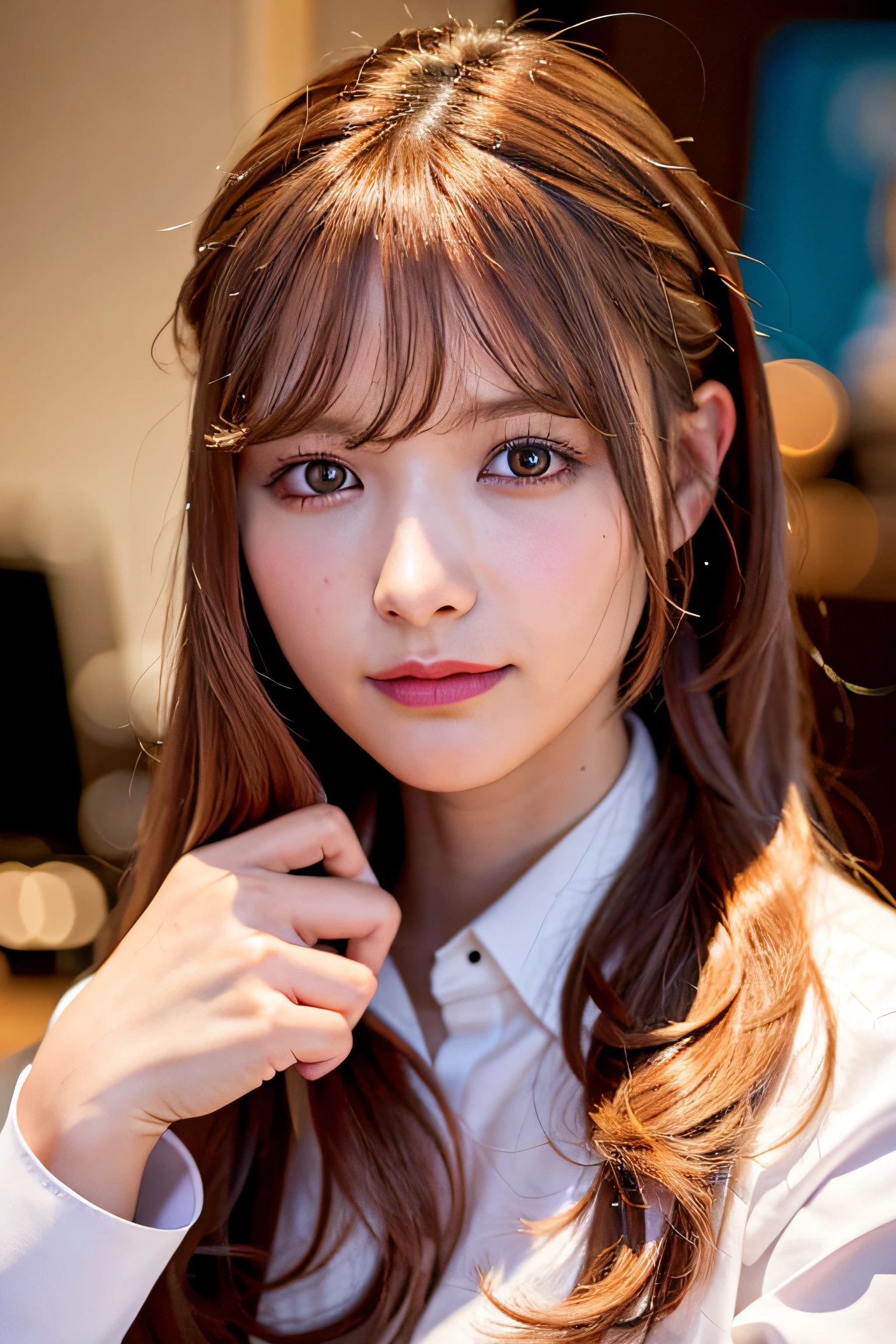 (Dynamic Angle:1.3),Extreme close up,the wind is strong,映画ofハイライト,1人of女of子,Upper Body,dancing,View your viewers, violet_Evergarden, alone, jewelry, blank eye,brooch, blonde_hair,( vevry long hair:1.2),floating hairlong_sleeve, ribbon, green_eye, Jacket, dress, gem, hair_ribbon,null, depth_of_Field, a close view of flying petal,