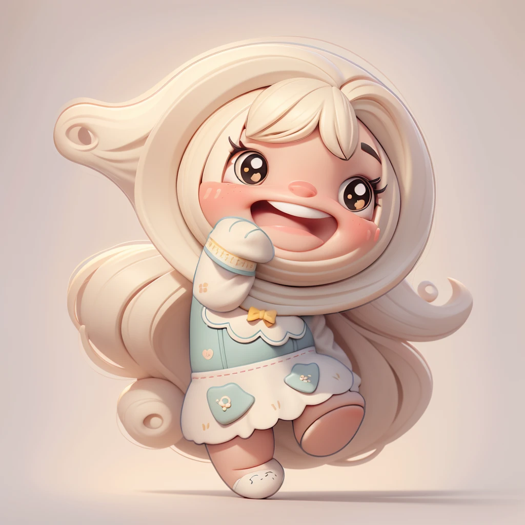 Create a collection of cute chibi baby dolls,Each has a lot of detail and 8K resolution. All dolls must follow the same solid color background pattern,E completa na imagem, Pubic Area Showing (corpo inteiroesbian, incluindo pernas: 1.5)
Mini bonecas fofas: Chame-a de Marina. Ela deve ter pequeno, cabelo gradiente amarelo-alaranjado. Seus olhos devem ser grandes e expressivos, long eyelashes and rosy cheeks. Delicado sorriso branco. Sophie deve usar um vestidinho fofo, Bib skirt and cute hat. Assustador. Be sure to add details to your clothes, such as buttons and pockets, Sapatos bonitos
Certifique-se de adicionar uma sombra, Textura e detalhe do cabelo, As roupas ar, Torne-os mais fofos e charmosos.