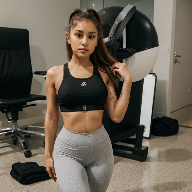 Ariana grande lora leggings and sports bra