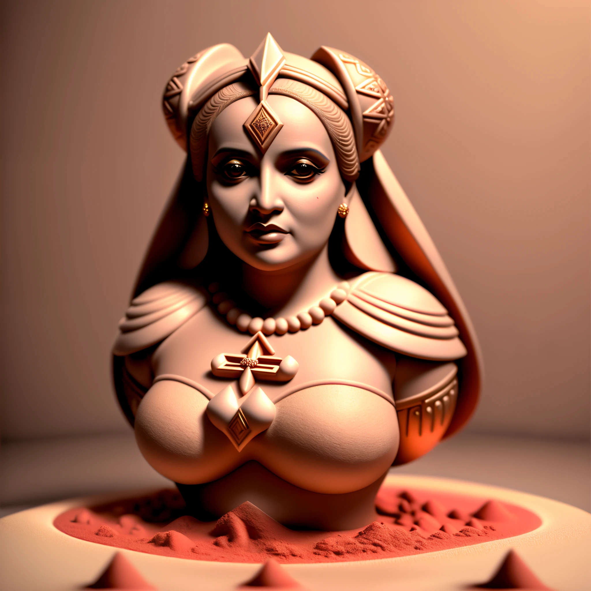 ((On all fours pose:1.2), ((masterpiece)),(((best quality))),((looking at viewer)), ((full body pose)) (((Indian empress))) mature face, ((middle eastern eyes:1.4)), ((empress gown)), intricate breastplate, defined cheekbones, high cheekbones, illustration, muscular, ((gold:1.4)), sexy bimbo, (gigantic breasts:1.7) black hair, ((detailed face:1.4)) beautiful woman, (Indian:1.4) (white skin:1.4) , (brown lipstick:1.4), shiny skin, scribbles and marks,(puffy lips:1.4) , rough sketches, pose, 8k,16k, (simple background, white background: 1.3) red and gold color palette, black legs, red arms, ((brown face))