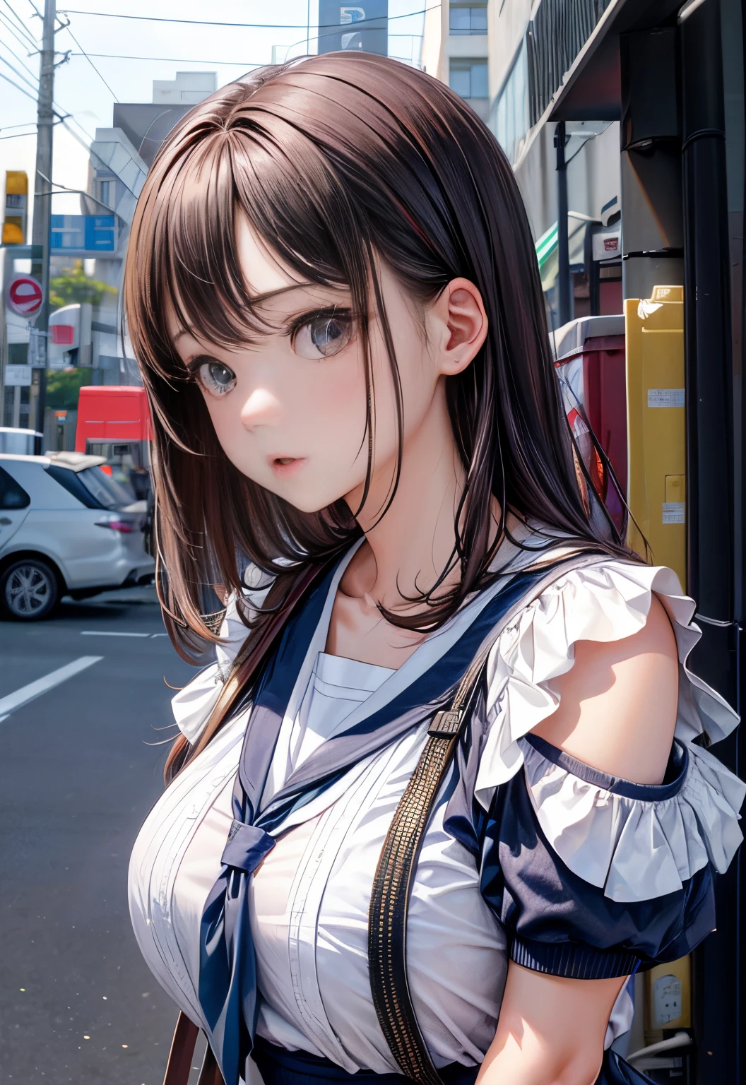 ((loli:1.2,6 years old:1.2)),(random sex pose:1.2),(random clothes:1.5),(Thin type:1.8),(big breasts),(random hairstyle),(Highest image quality,(8k),ultra-realistic,best quality, high quality, high definition, high quality texture,high detail,beautiful detailed,fine detailed,extremely detailed cg,detailed texture,a realistic representation of the face,masterpiece,Sense of presence)