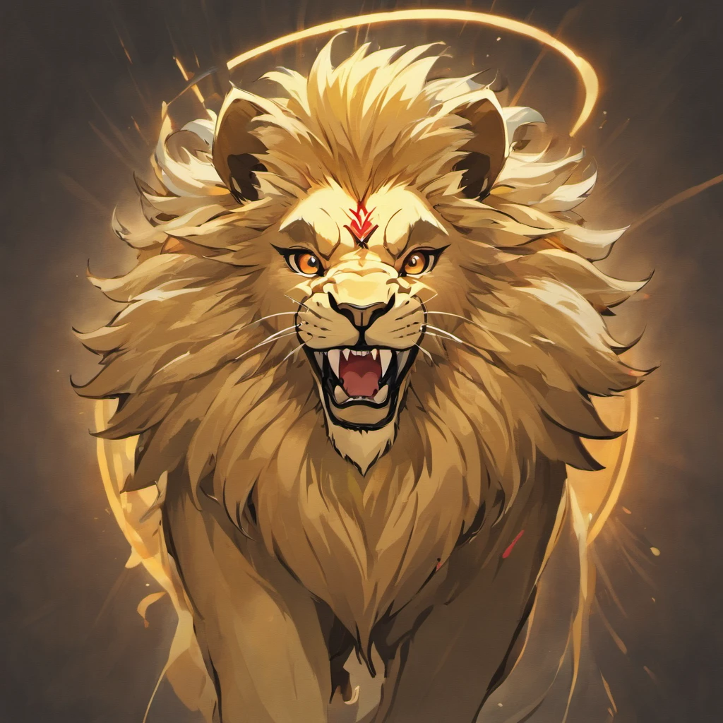 a metal icon style logo of a lion's head (estilizado1.5) em um fundo preto, lion icon, half lion, lion head, third lion head, no fundo cinzento, lion with crown, em um fundo cinza, Lion, anonymous lion face, Criado no Adobe Illustrator, icon, with the mane of a lion, single logo, lions, me, fundo do telefone