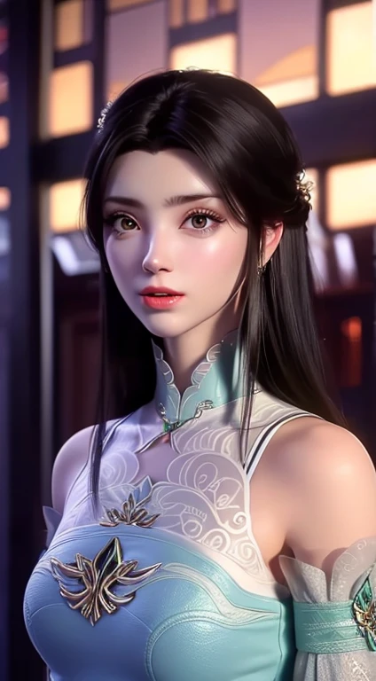 1 menina bonita vestindo trajes antigos, ((Roupa rosa e branca clara: 0.8)), Cabelos pretos longos e sedosos, joias e colares de cabelo, Carinha bonita Sobrancelhas finas, The most beautiful and flawless face, os olhos muito bonitos, grandes olhos pretos redondos, Fine and detailed makeup eyelashes, nariz alto, usando brincos,small red lips, rosto rosado, Seios aumentados e redondos, seios apertados, breast augmentation,corpo magro e pequeno, Retrato de uma menina bonita, Foto 8k, super alta qualidade, super realistic, 10x super pixels, foto realista, Dark Studio, luz de borda, luz de dois tons, (pele detalhada) High: 1.2), 8k UHD, DSLR, luz suave, alta qualidade, volumetric light, candid, fotografia, high resolution, Qualidade 4k, 8k, Bokeh, smooth and sharp, pixel para cima 10 vezes, (background space: 1.8), (galaxy: 1.7), aurora, lightnings, (Plano de fundo do Aurora: 1.8), corpo inteiro,