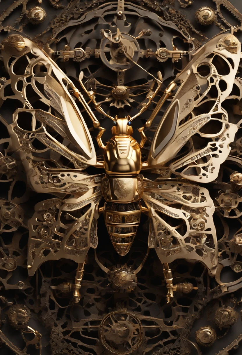 Visualize a mesmerizing and highly detailed mechanical bug, a masterpiece of intricate design. Zoom in on micro-details, capturing the precision of each gear, the delicacy of articulated limbs, and the complexity of its internal machinery.
Highlight the exquisite craftsmanship in the bug's metallic exoskeleton, showcasing intricate patterns and textures that add depth and visual interest. Emphasize the precision of its movements, whether it's the subtle flexing of joints or the intricate coordination of its mechanical wings.
Consider the lighting, allowing it to play a crucial role in accentuating the micro-details. Use shadows and highlights to bring out the depth and complexity of the mechanical bug's design, creating a visually captivating interplay of light and shadow.
Imagine the bug in a context – perhaps it's perched on a detailed surface, crawling through a futuristic environment, or posed in a lifelike manner. Integrate elements that complement the mechanical bug's intricate nature and enhance its overall visual appeal.
This detailed prompt aims to inspire the creation of a highly detailed and incredibly intricate mechanical bug, focusing on micro-details to bring out the complexity and craftsmanship of its design. Butterfly
