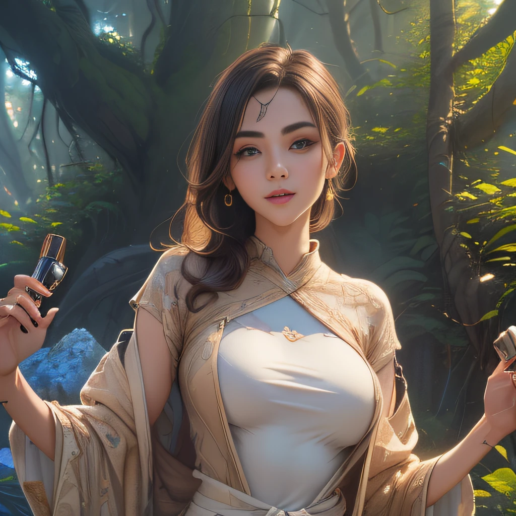 sfw, (Extremely detailed 8k wallpaper:2), (photo:2), (soigne Beautiful girl:2), (gives a lecture to friends:2), detailed (Face and eyes), (hyper realistic:1), (highly detailed:1), (epic realistic:1), rim light, (maximum details:1), cozy, (fullbody:1.0), (looking at viewer:2), (Woman's Attractive Qualities:2), (Attractive Woman:2), (Attractive:2), Smile, Intelligence, Empathy, Gracefulness, Sense of Style, Fitness, Grooming, Optimism, (Sensitivity:2), Sincerity, Romantic Gestures, Playfulness, Fashion Sense, (Sensuality:2), Charm, Modesty, Thoughtfulness, (Femininity:1), Flirtatiousness, Warmth, (Physical attractiveness:2), A beautiful smile, A love of life, strength and power, vulnerability, curiosity, wonder, love, (nature background:2), kawaii, waifu, Beautiful breasts, (attractive body:2), (Beautiful body:2), Beautiful pose, attractive pose, (Beautiful legs:1.0), (spread legs:1.0), (Beautiful clothes:1), (classic clothes:2), (elegant clothes:2), (European clothes:2), detailed clothes, (skirt:1), (blouse:1), (provocative pose)