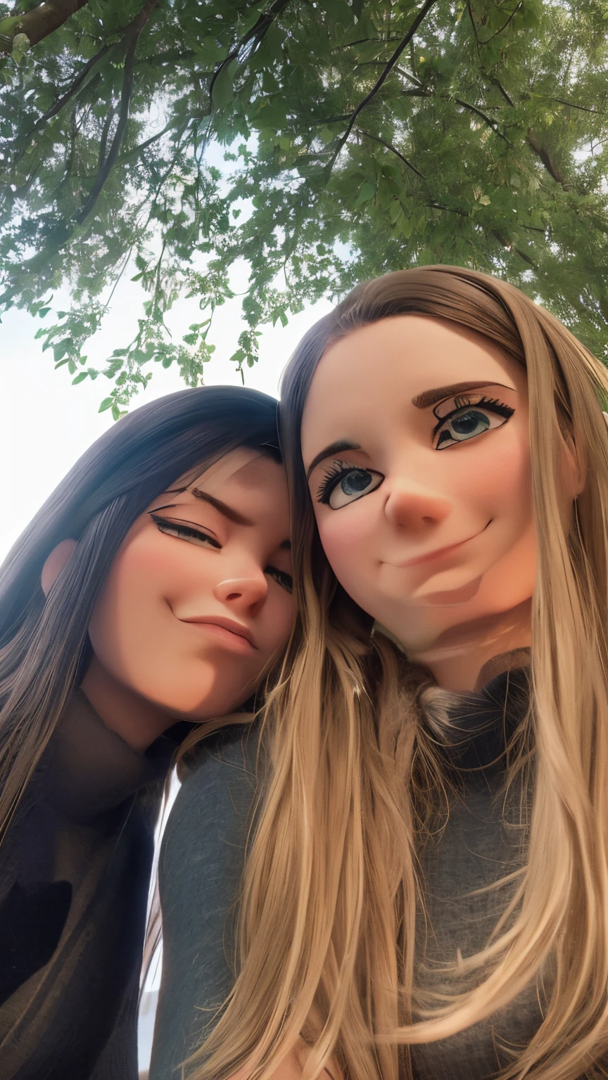 Selfie cuddles