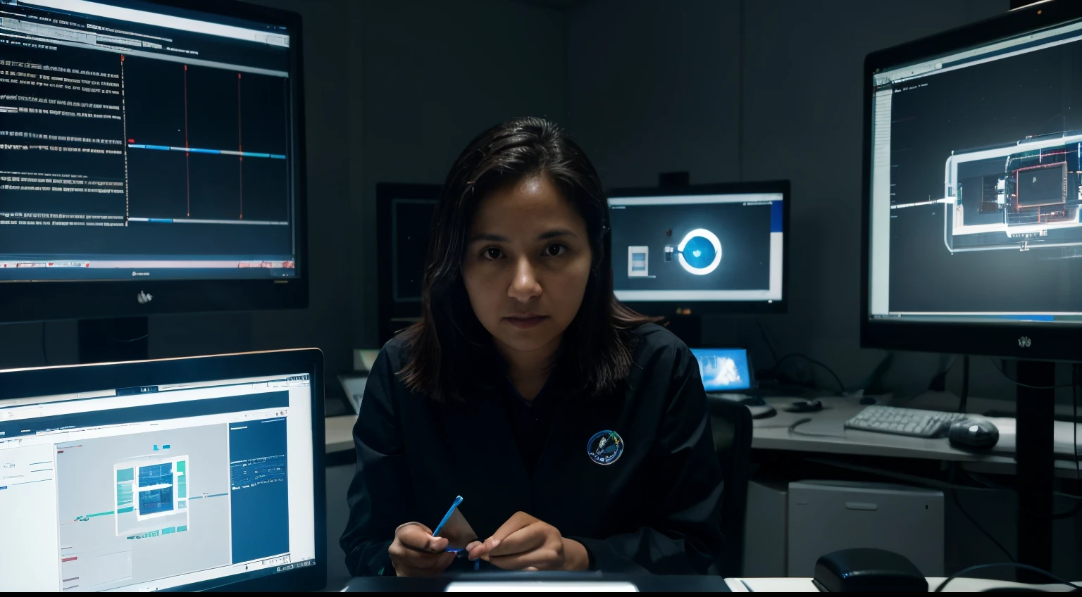 One day, as the researchers gathered in the Quantum Core lab, a breakthrough occurred. Dr. Rodriguez, with a team of dedicated researchers, developed an algorithm that enhanced the interpretability of AI systems.