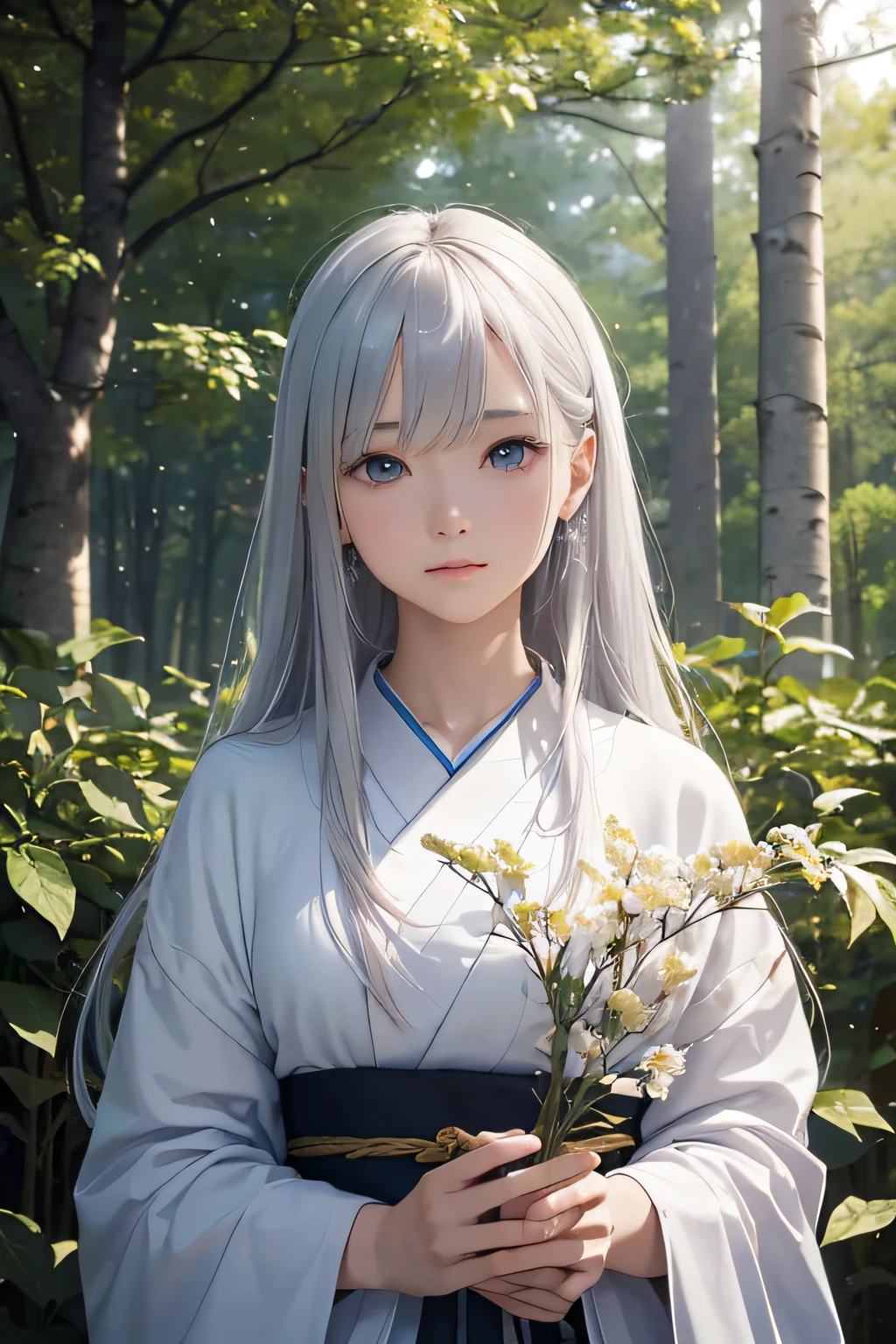 (masterpiece、high-level image quality、hightquality、Artistic Photography:1.10)、Exploring the Spirit World of Swedenborg、(Beautiful realistic Japan woman:1.6、Good looks,psychic)、explain the spirit world、masterpiece、Guardian spirits、Silver Birch's Spiritual Lessons、group soul、